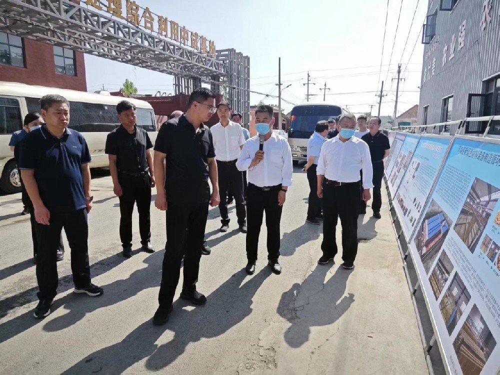 縣領導調研有機腐竹產業(yè)發(fā)展工作