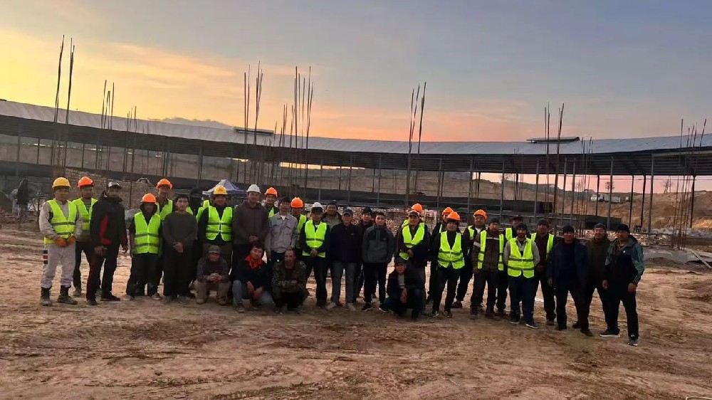 一線直擊：亞新窯爐海外項(xiàng)目建設(shè)現(xiàn)場